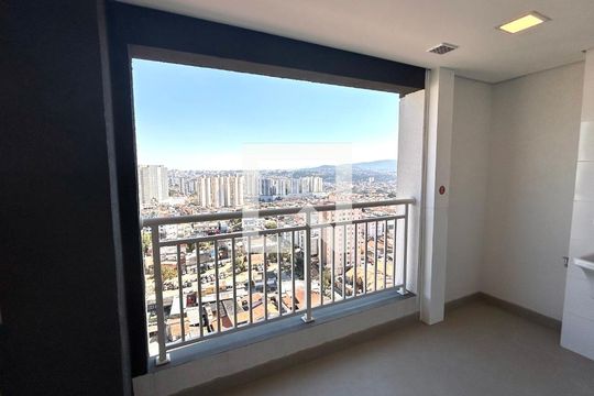 Varanda da Sala de apartamento para alugar com 2 quartos, 62m² em Picanço, Guarulhos