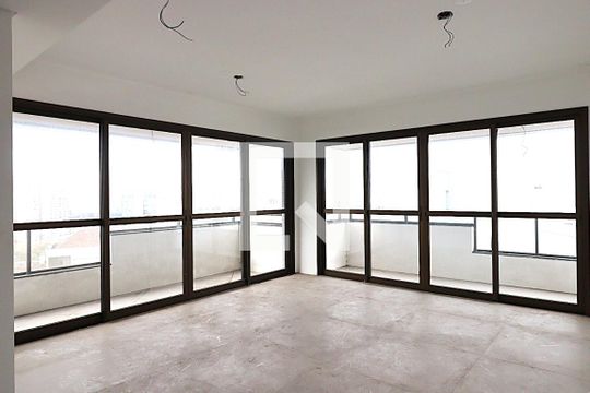 Sala de apartamento à venda com 3 quartos, 119m² em Petrópolis, Porto Alegre