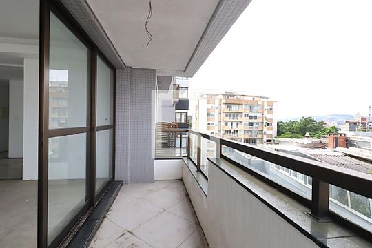Sacada 2  da Sala de apartamento à venda com 3 quartos, 119m² em Petrópolis, Porto Alegre