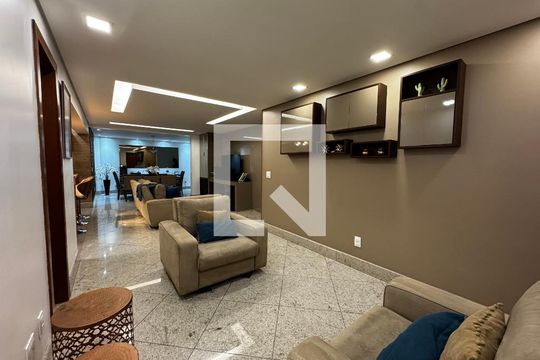 Sala de apartamento à venda com 4 quartos, 170m² em Silveira, Belo Horizonte