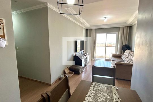 Sala de apartamento para alugar com 2 quartos, 69m² em Vila Nossa Senhora de Fatima, Guarulhos