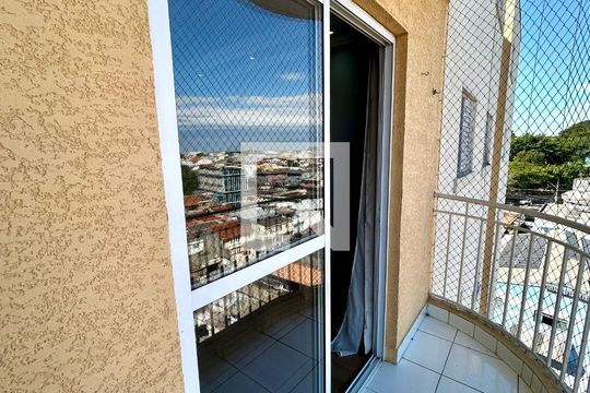 Varanda da Sala de apartamento para alugar com 2 quartos, 69m² em Vila Nossa Senhora de Fatima, Guarulhos