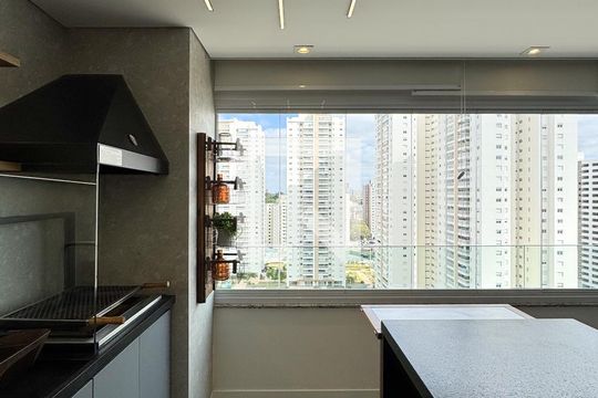 Sacada de apartamento para alugar com 3 quartos, 137m² em Centro, São Bernardo do Campo