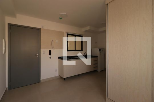 Sala / Quarto de kitnet/studio para alugar com 1 quarto, 23m² em Vila Sao Pedro, Santo André