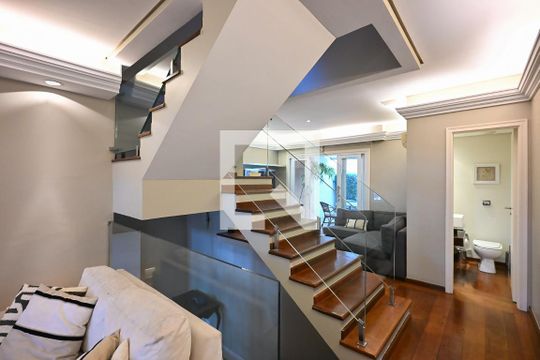 Sala de casa de condomínio à venda com 4 quartos, 310m² em Fazenda Morumbi, São Paulo