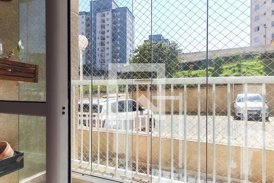 Varanda da Sala de apartamento à venda com 2 quartos, 59m² em Parque Savoi City, São Paulo