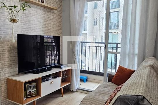 Sala de apartamento à venda com 2 quartos, 45m² em Jardim Norma, São Paulo