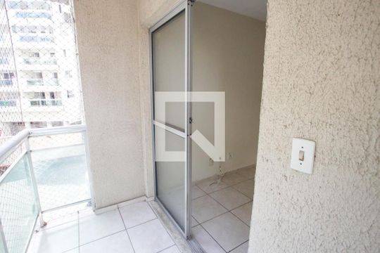 Varanda da Sala de apartamento para alugar com 3 quartos, 74m² em Pechincha, Rio de Janeiro