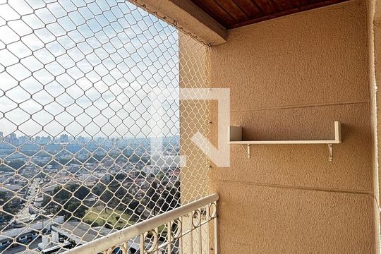 Sala - Sala de Jantar Varanda de apartamento à venda com 3 quartos, 60m² em Parque Bandeirante, Santo André