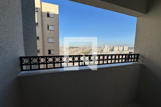 Varanda da Sala de apartamento para alugar com 1 quarto, 56m² em Jardim Maria Helena, Barueri