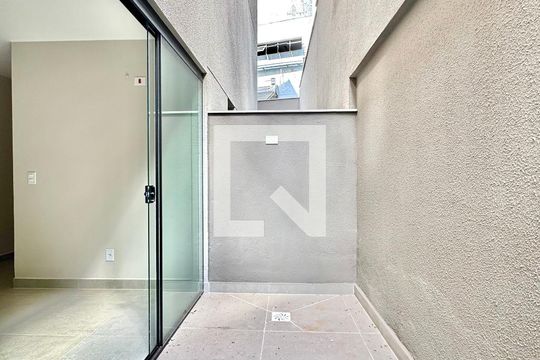 Área externa de apartamento à venda com 1 quarto, 46m² em Anchieta, Belo Horizonte