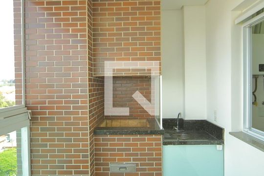 Varanda Gourmet  de apartamento à venda com 1 quarto, 53m² em Jardim Silvestre, São Bernardo do Campo