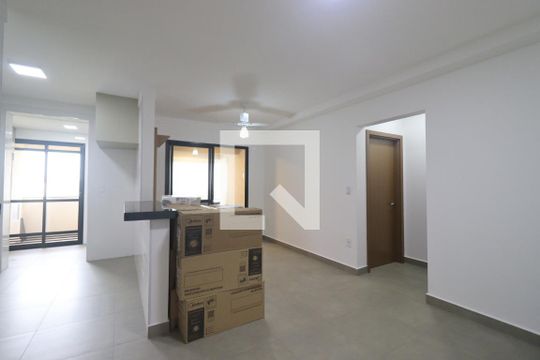 Sala de apartamento para alugar com 2 quartos, 85m² em Nova Aliança, Ribeirão Preto