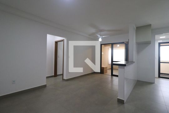 Sala de apartamento para alugar com 2 quartos, 85m² em Nova Aliança, Ribeirão Preto
