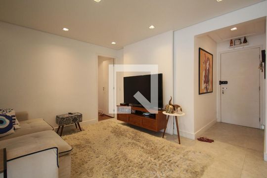 Sala de apartamento à venda com 3 quartos, 106m² em Vila Andrade, São Paulo