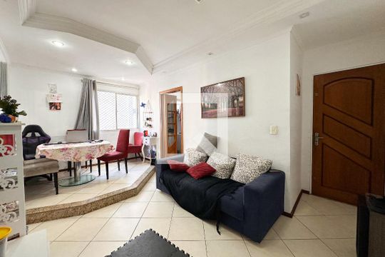 Sala de apartamento à venda com 2 quartos, 57m² em Demarchi, São Bernardo do Campo