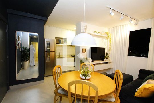 Sala de apartamento à venda com 2 quartos, 46m² em Buritis, Belo Horizonte