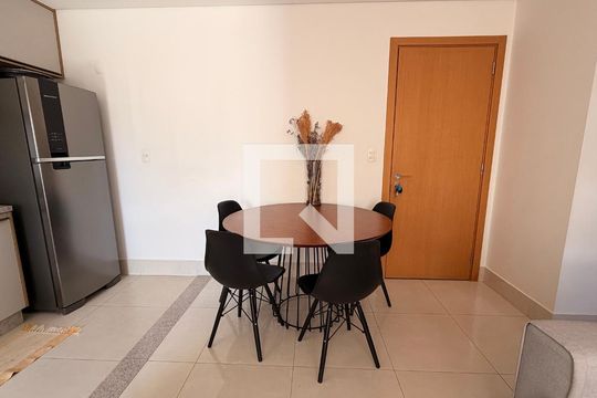 Sala de Jantar de apartamento para alugar com 2 quartos, 65m² em Setor Bueno, Goiânia