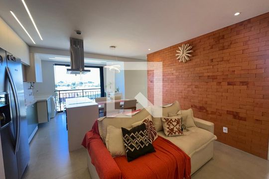 Sala de apartamento à venda com 3 quartos, 58m² em Vila Militar, Barueri