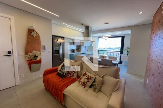 Sala de apartamento à venda com 3 quartos, 58m² em Vila Militar, Barueri