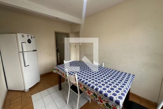 Sala de Jantar de apartamento para alugar com 1 quarto, 94m² em Jardim Independencia, São Vicente