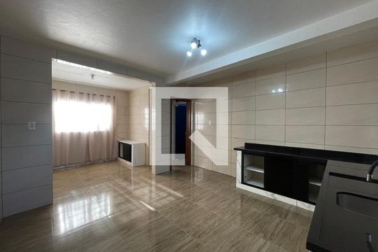 Cozinha de casa para alugar com 1 quarto, 70m² em Scharlau, São Leopoldo