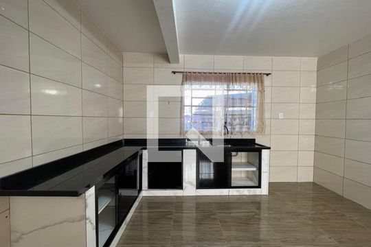 Cozinha de casa para alugar com 1 quarto, 70m² em Scharlau, São Leopoldo