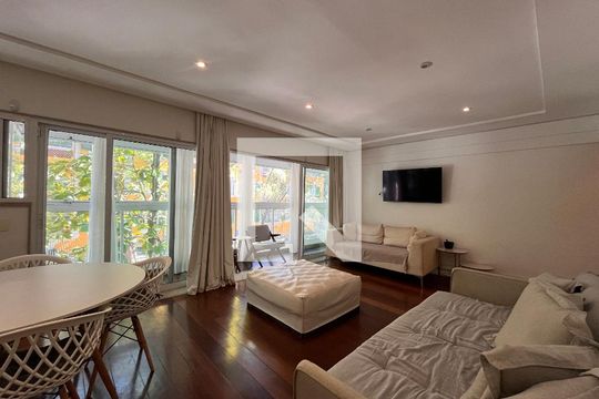 Sala de apartamento para alugar com 3 quartos, 170m² em Ipanema, Rio de Janeiro