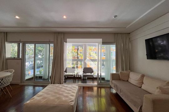 Sala de apartamento para alugar com 3 quartos, 170m² em Ipanema, Rio de Janeiro