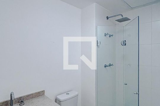 Banheiro de kitnet/studio à venda com 1 quarto, 28m² em Vila Matilde, São Paulo