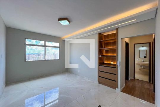 Sala de apartamento para alugar com 3 quartos, 85m² em Graça, Belo Horizonte