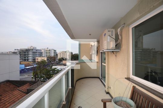 Varanda da Sala de apartamento à venda com 2 quartos, 72m² em Vila Valqueire, Rio de Janeiro
