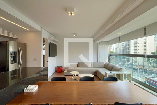 Sala de Jantar de apartamento à venda com 1 quarto, 78m² em Jardim Paulista, São Paulo