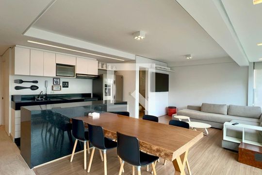 Sala de Jantar de apartamento à venda com 1 quarto, 78m² em Jardim Paulista, São Paulo