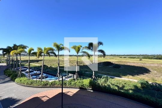 Varanda - Vista de apartamento à venda com 4 quartos, 268m² em Barra da Tijuca, Rio de Janeiro