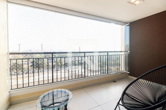 Varanda  de apartamento para alugar com 2 quartos, 60m² em Tatuapé, São Paulo