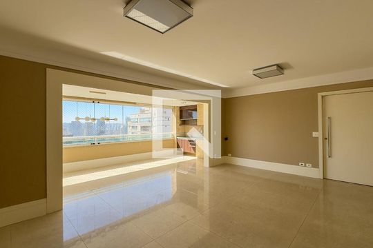 Sala de apartamento à venda com 3 quartos, 147m² em Vila Gertrudes, São Paulo