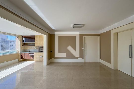 Sala de apartamento à venda com 3 quartos, 147m² em Vila Gertrudes, São Paulo