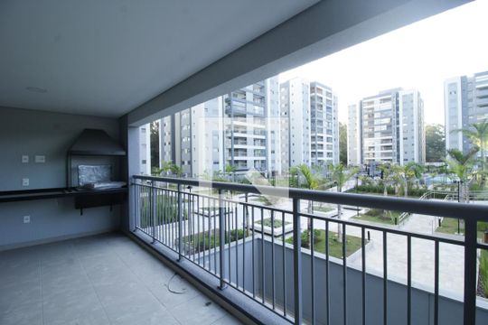 Varanda de apartamento para alugar com 3 quartos, 152m² em City América, São Paulo