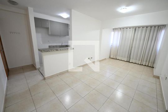 Sala de apartamento para alugar com 2 quartos, 64m² em Parque Amazonia, Goiânia