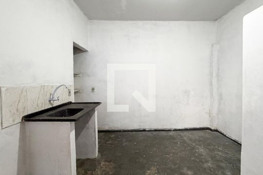 Sala/Quarto/Cozinha de casa de condomínio para alugar com 1 quarto, 35m² em Estuário, Santos