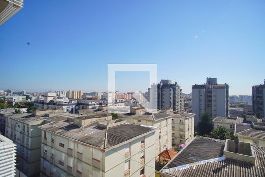Suíte - Vista de apartamento para alugar com 2 quartos, 57m² em Passo D’areia, Porto Alegre