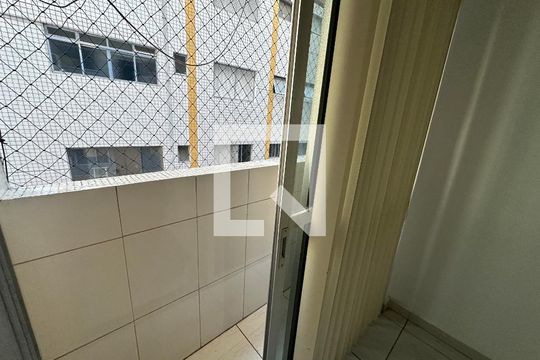 Sacada de apartamento para alugar com 1 quarto, 60m² em Centro, São Vicente
