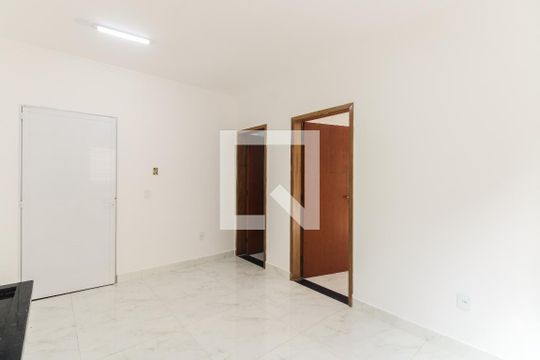 Sala e Cozinha  de apartamento para alugar com 1 quarto, 40m² em Vila Carrão, São Paulo