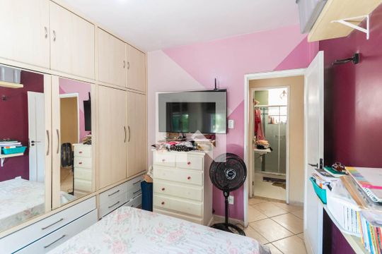 Quarto 1 de apartamento à venda com 4 quartos, 57m² em Andaraí, Rio de Janeiro