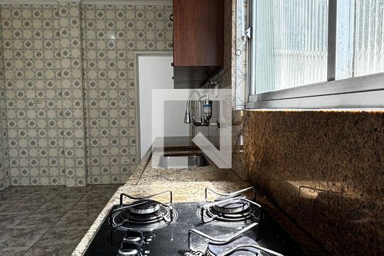 Cozinha de apartamento à venda com 3 quartos, 130m² em Centro, Santo André