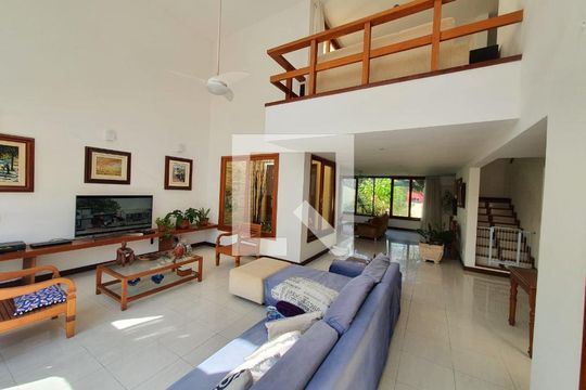 Sala de casa à venda com 5 quartos, 538m² em Recreio dos Bandeirantes, Rio de Janeiro