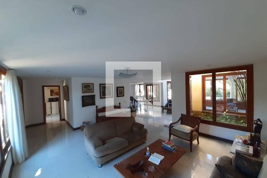 Sala de casa à venda com 5 quartos, 538m² em Recreio dos Bandeirantes, Rio de Janeiro