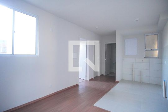 Sala/Cozinha de apartamento para alugar com 2 quartos, 43m² em Canudos, Novo Hamburgo