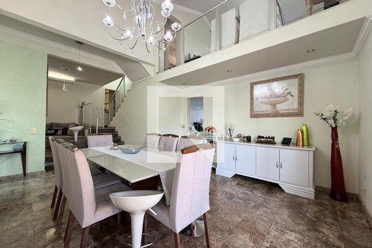 Sala de Jantar de casa à venda com 4 quartos, 300m² em Alto Caiçaras, Belo Horizonte